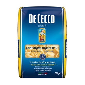 De Cecco Conchiglie Rigate 500g