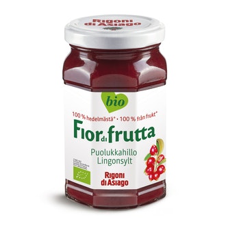 Fiordifrutta Luomu Puolukkahillo 250g