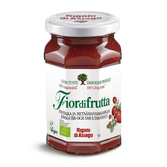 Fiordifrutta Luomumansikka- ja metsämansikkahillo 250g