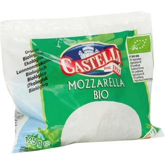 Castelli mozzarella luomu