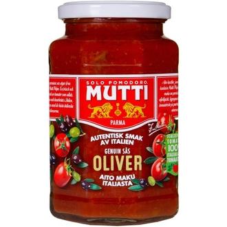 Mutti pastakastike kirsikkatomaateilla ja oliiveilla 400g