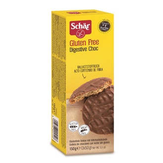 Schär Maitosuklaadigestivekeksi 150g gluteeniton