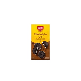 Schär Chocolate O\'s 165g vaniljatäytteinen suklaakeksi gluteeniton