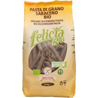 Felicia Bio 250g tattarijauhoista valmistettu pennepastamakaroni luomu, gluteeniton