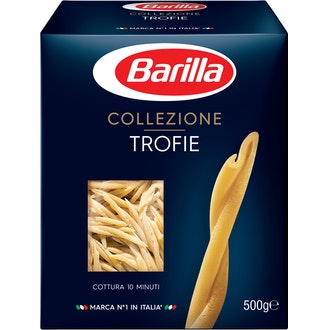 Barilla Collezione Trofie durumvehnästä valmistettu pasta 500g