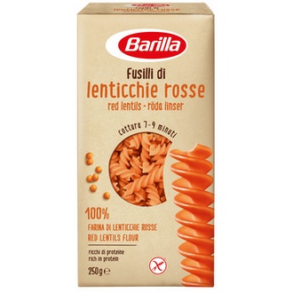 Barilla Fusilli punaiset linssit pasta 250g
