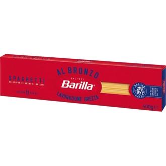 Barilla Al Bronzo Spaghetti durumvehnästä valmistettu pasta 400g