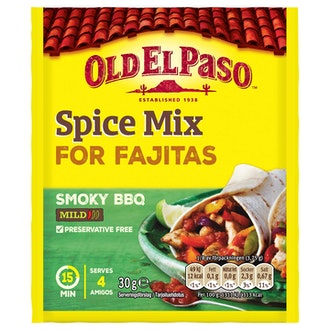 Old El Paso 30g Fajita Spice Mix maustesekoitus Smoky BBQ