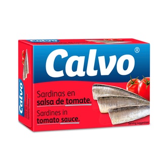 Calvo sardiinit tomaattikastikkeessa 120g/84g