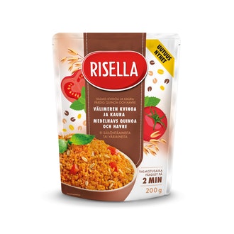 Risella Välimeren kvinoa ja kaura valmis kvinoa ja kaura 200g