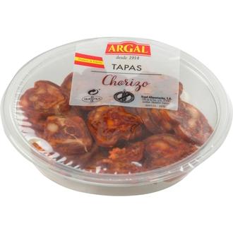 Argal Tapas Chorizo Makkarakiekkoja 80g