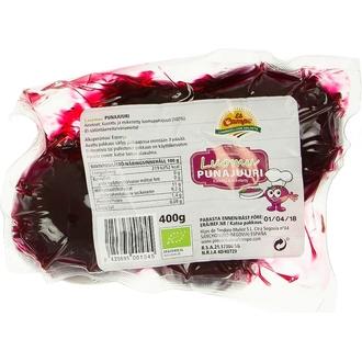 El Campo Punajuuri Esikeitetty Luomu 400g