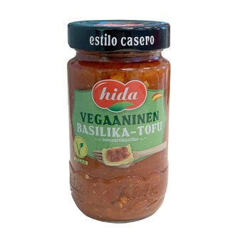 HIDA VEGE tomaattikastike 350g Basilika -Tofu