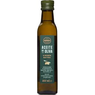 Herkku 250 ml espanjalainen kylmäpuristettu ekstra-neitsytoliiviöljy