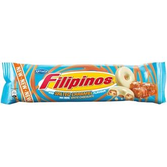 Filipinos 128g Suolainen kinuski Keksi valkosuklaalla