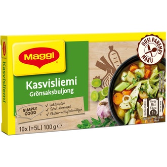 Maggi kasvisliemi 100g 10palaa