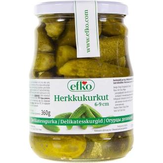 Efko Herkkukurkut kokonainen 670/360g