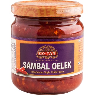 Go-Tan Sambal oelek indonesialainen chilitahna 200g