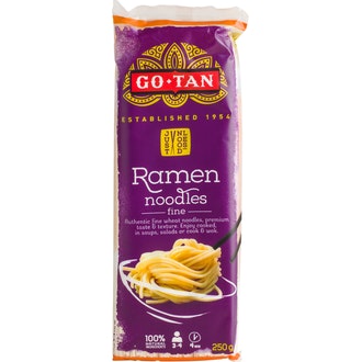 Go-Tan Ramen vehnänuudeli 250g ohut