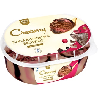 Ingman Creamy 850ml vadelmabrownie lton