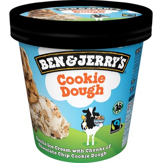 Ben & Jerry\'s Cookie Dough Vanilja Jäätelö 465ml/406g