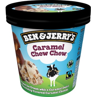 Ben & Jerry\'s Caramel Chew Chew Jäätelöpakkaus 465ml/424g