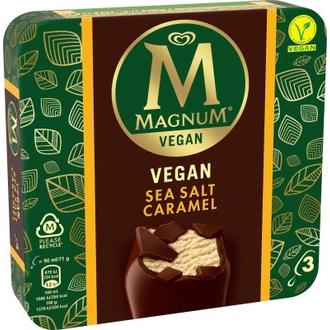 Magnum monipakkaus Vegan 3x90ml Sea Salt Caramel 213g
