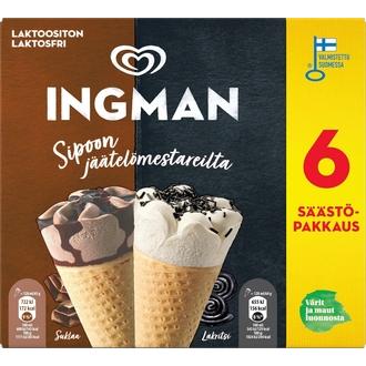 Ingman Monipakkaus Laktoositon Suklaa & Lakritsi 720 Ml