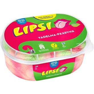 Ingman Creamy Lipsi mehujää 850ml vadelma&päärynä
