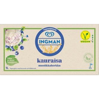 Ingman jäätelö 1l Kauraisa Mustikkaherkku