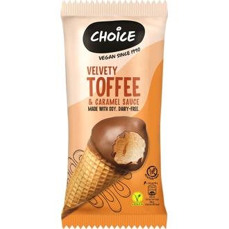 Choice Jäätelötuutti Velvety Toffee 150ml/90g