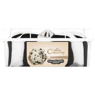 Ingman Creamy  Englantilainen lakritsi Jäätelö 850ml/457g