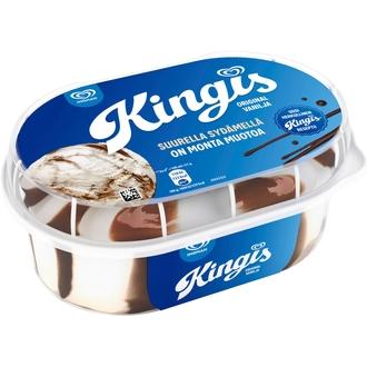 Ingman Kingis Original Vanilja Jäätelö 850ml/435g