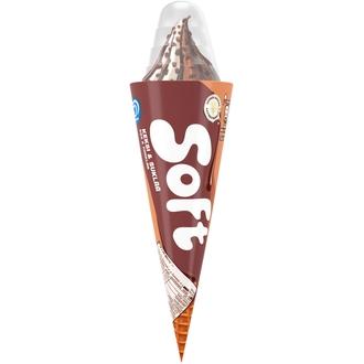 Ingman Soft Keksi & Suklaa Jäätelötuutti 140ml/81g