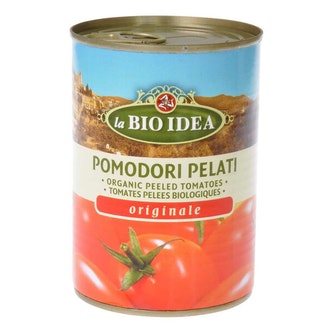 La Bio Idea Luomu kuorittu tomaatti tomaattimehussa 400g