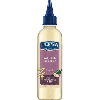 Hellmann\'s Street food -kastike Garlic Jalapeno 215ml