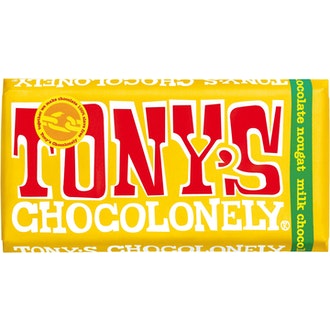 Tony\'s 180g Milk nougat maitosuklaa