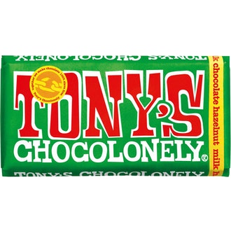 Tony\'s 180g Milk Hazelnut maitosukl