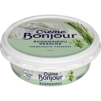Crème Bonjour 200g Ruohosipuli tuorejuusto laktoositon