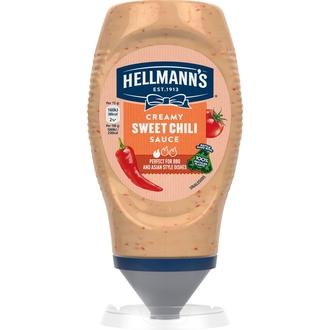 Hellmann\'s  Sweet Chili Kastike  Pullo 100 % kierrätysmuovia   250 ml