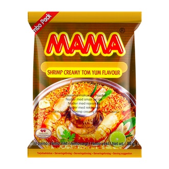 Mama Katkaravunmakuinen nuudeli creamy tom yum 90g