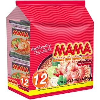 Mama 12-pack Itämainen katkaravunmakuinen nuudeli 12x60g