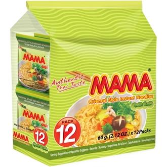 12X Mama Itämainen Vihanneksenmakuinen Nuudeli 60G