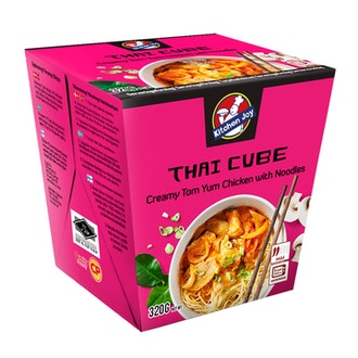 320g Kitchen Joy Creamy Tom Yum -kanaa ja nuudeleita