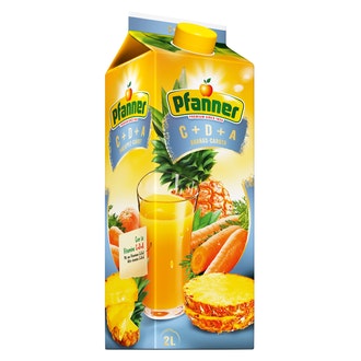 Pfanner sekahedelmäjuoma 2l C+D+A ananas-porkkana