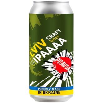 Pravda Liviv session IPA 4% 0,5 l tlk
